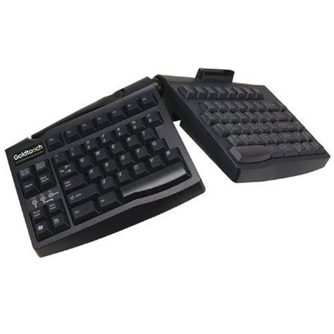 goldtouch ergonomic smart card keyboard black by ergoguys|keyovation goldtouch adjustable keyboard.